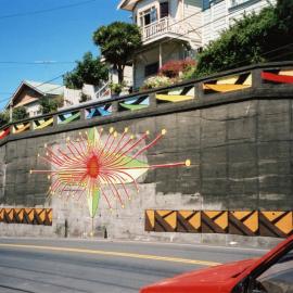 Wallace Street mural, Liana Leiataua