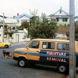 Furniture removal van, Jeypore Street