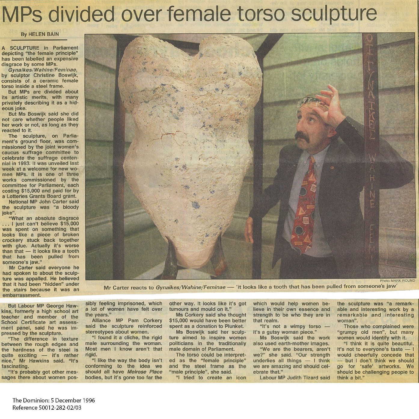 Gynaikes/Wahine/Feminae, Christine Boswijk