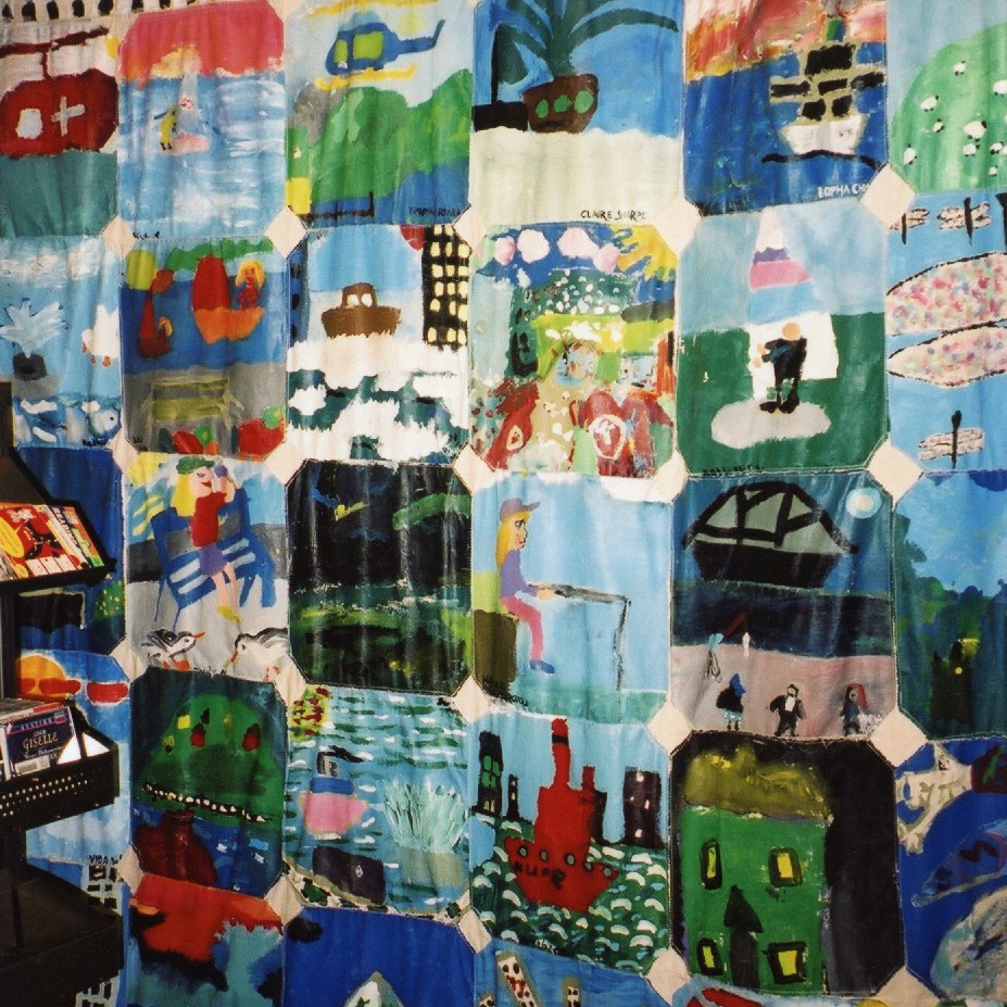 Children's Area artworks, Fergus Collinson