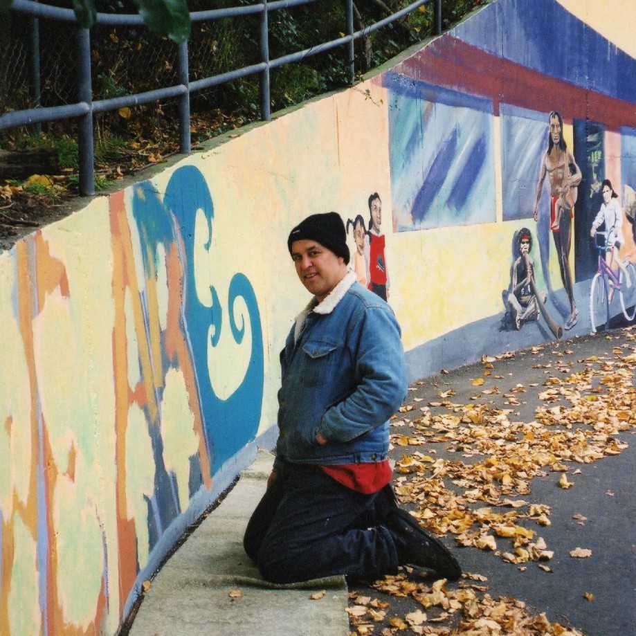 Newtown flats mural, Jamshid Bazgeer and Robert Stewart