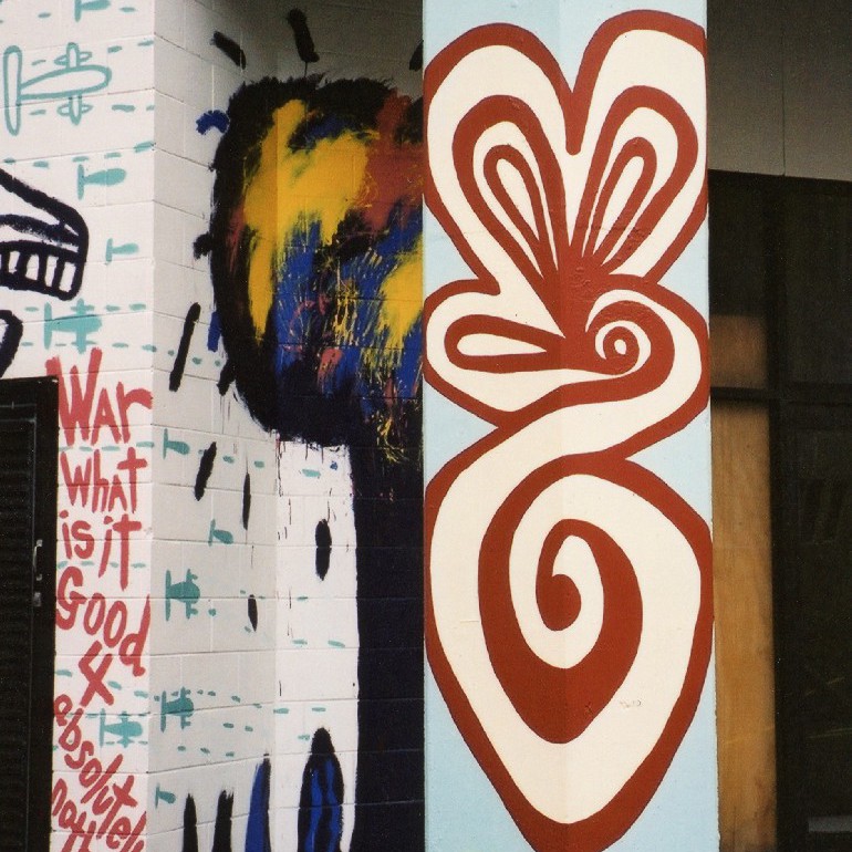 Lukes Lane mural, Alison Jones