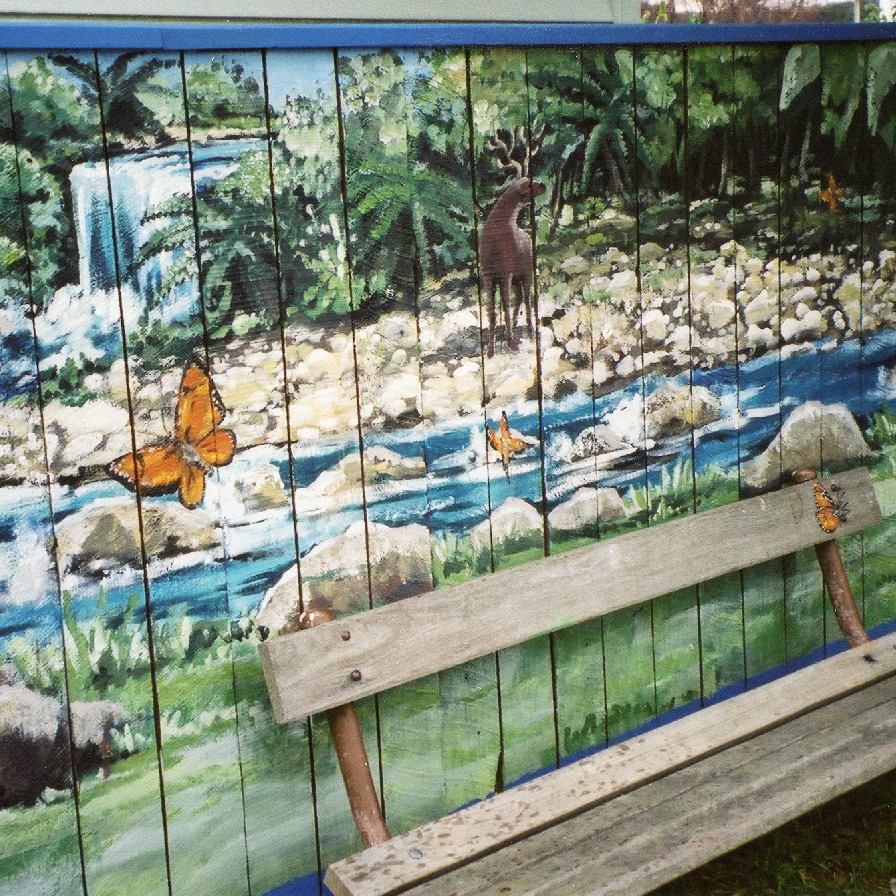 Miramar Community Centre Mural, Tony Ferrier