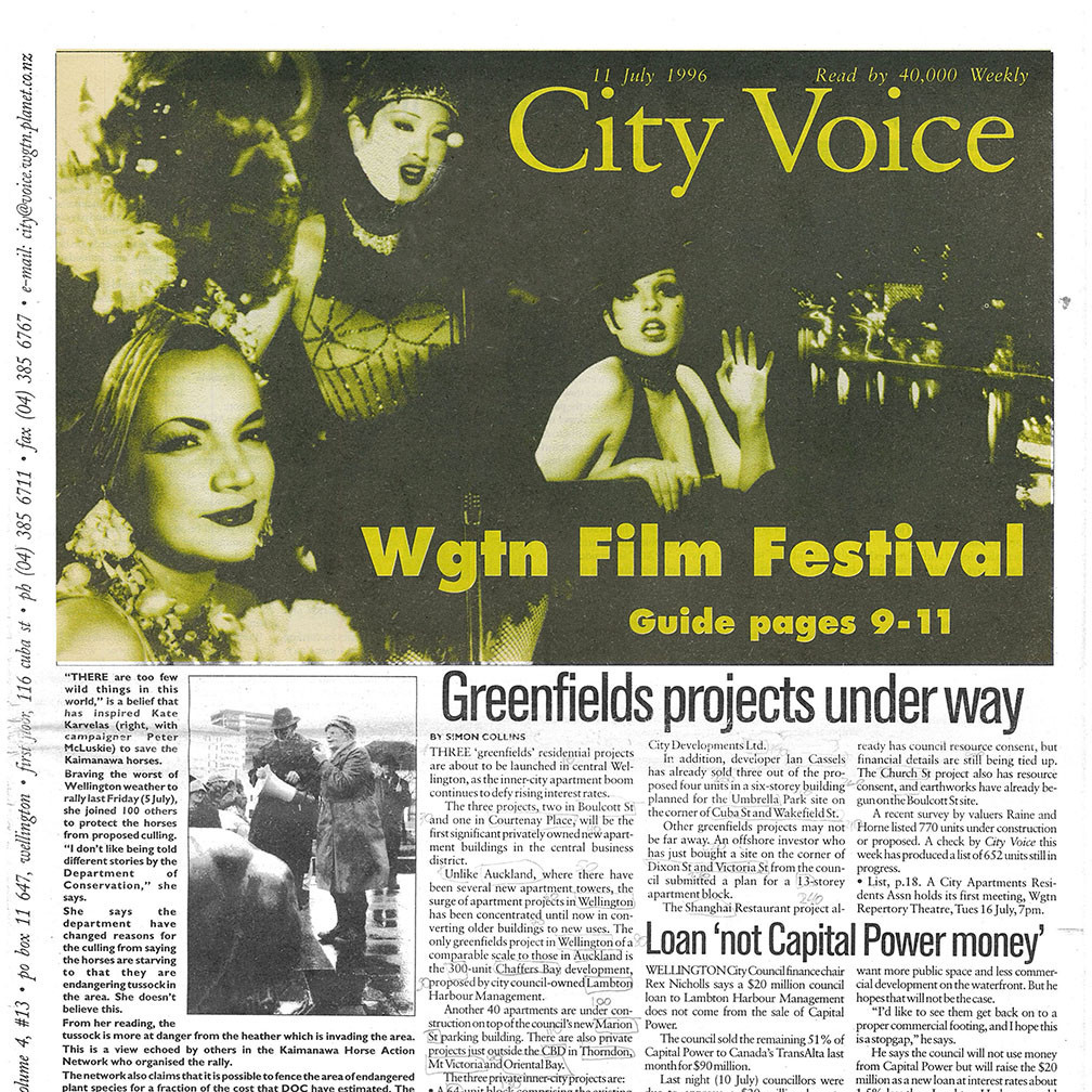 City Voice, 11th July 1996