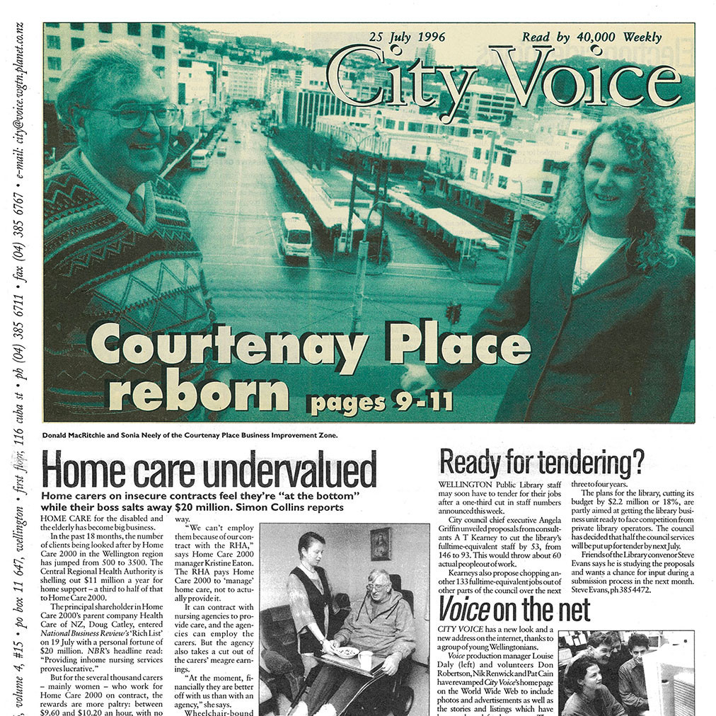 City Voice, 25th July 1996