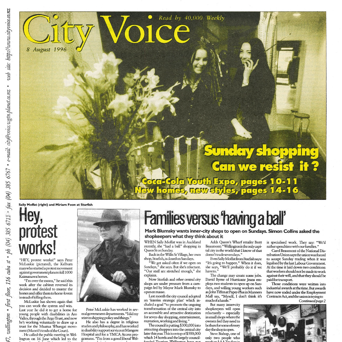 City Voice, 8th August 1996