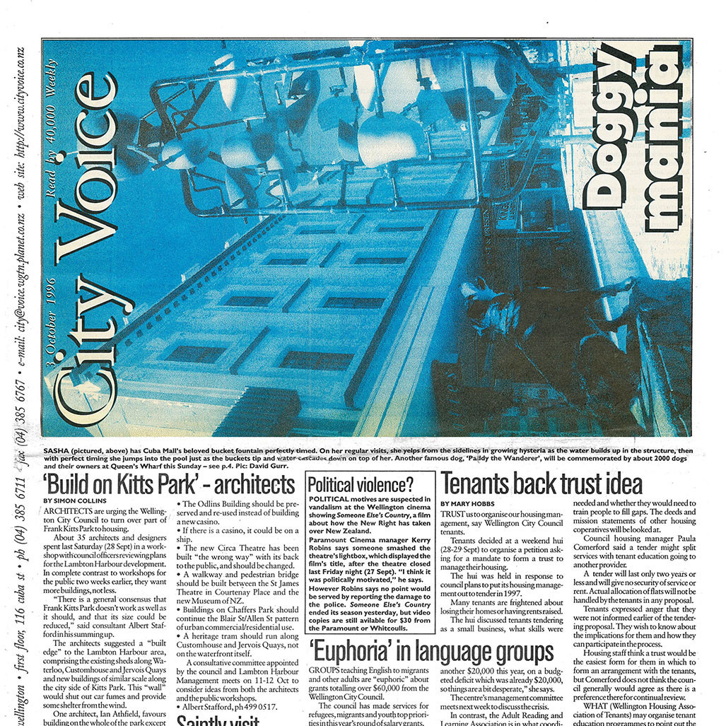 City Voice, 3rd October 1996