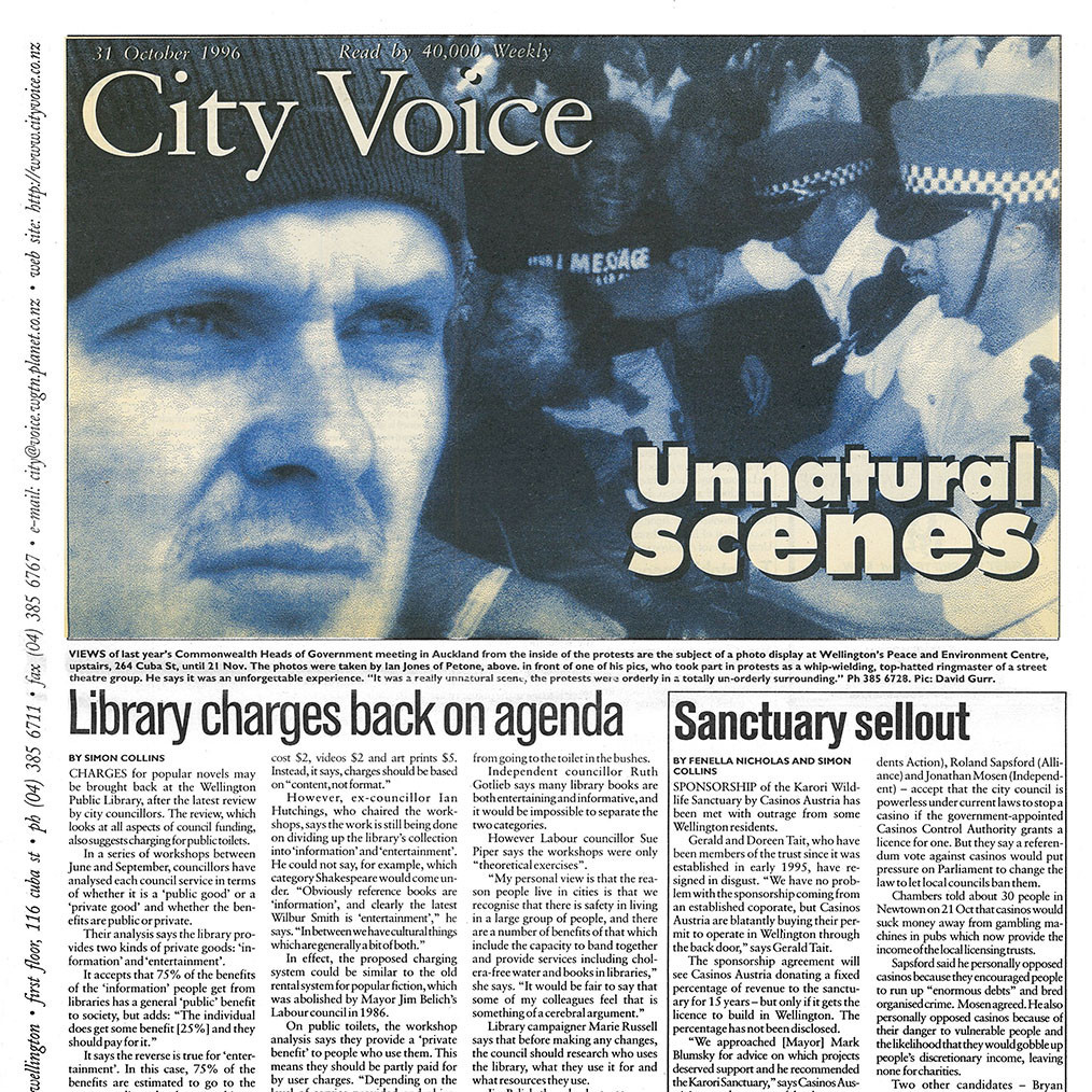 City Voice, 31st October 1996