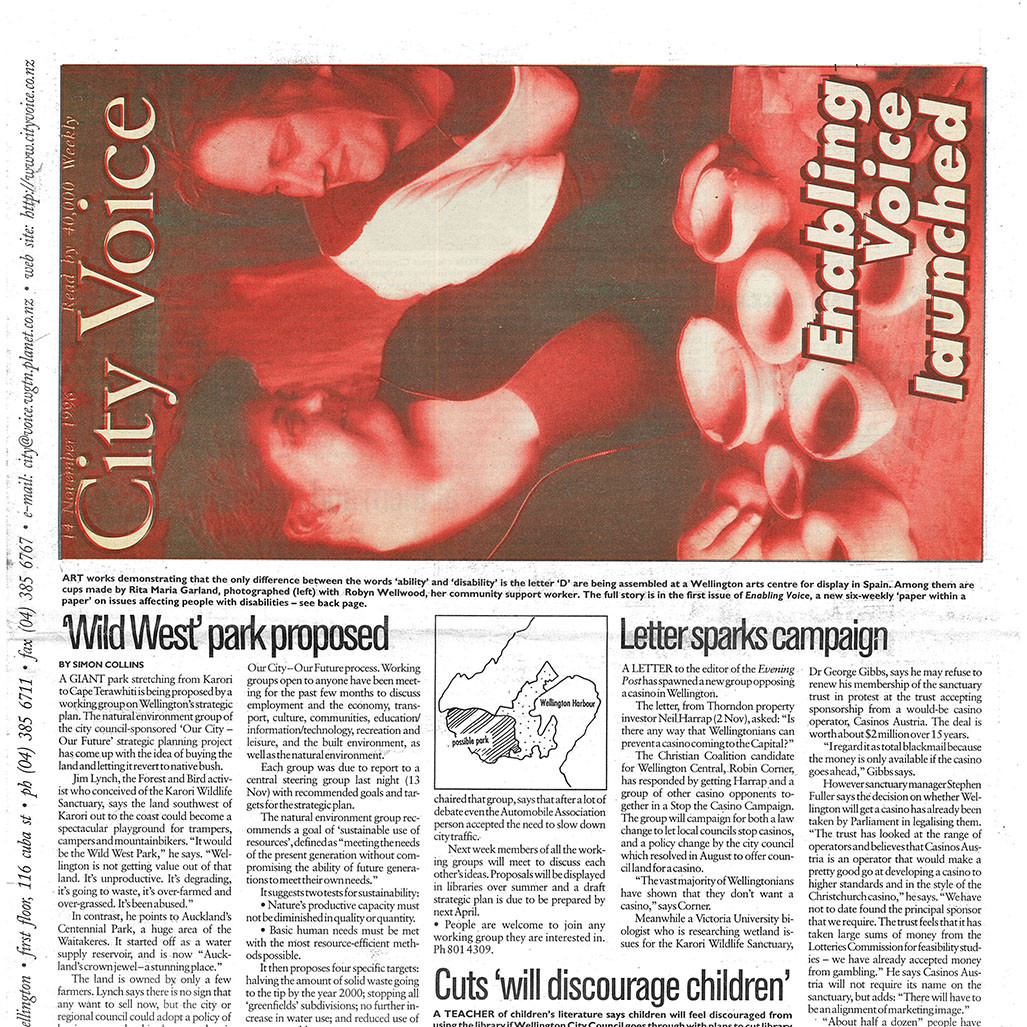 City Voice, 14th November 1996