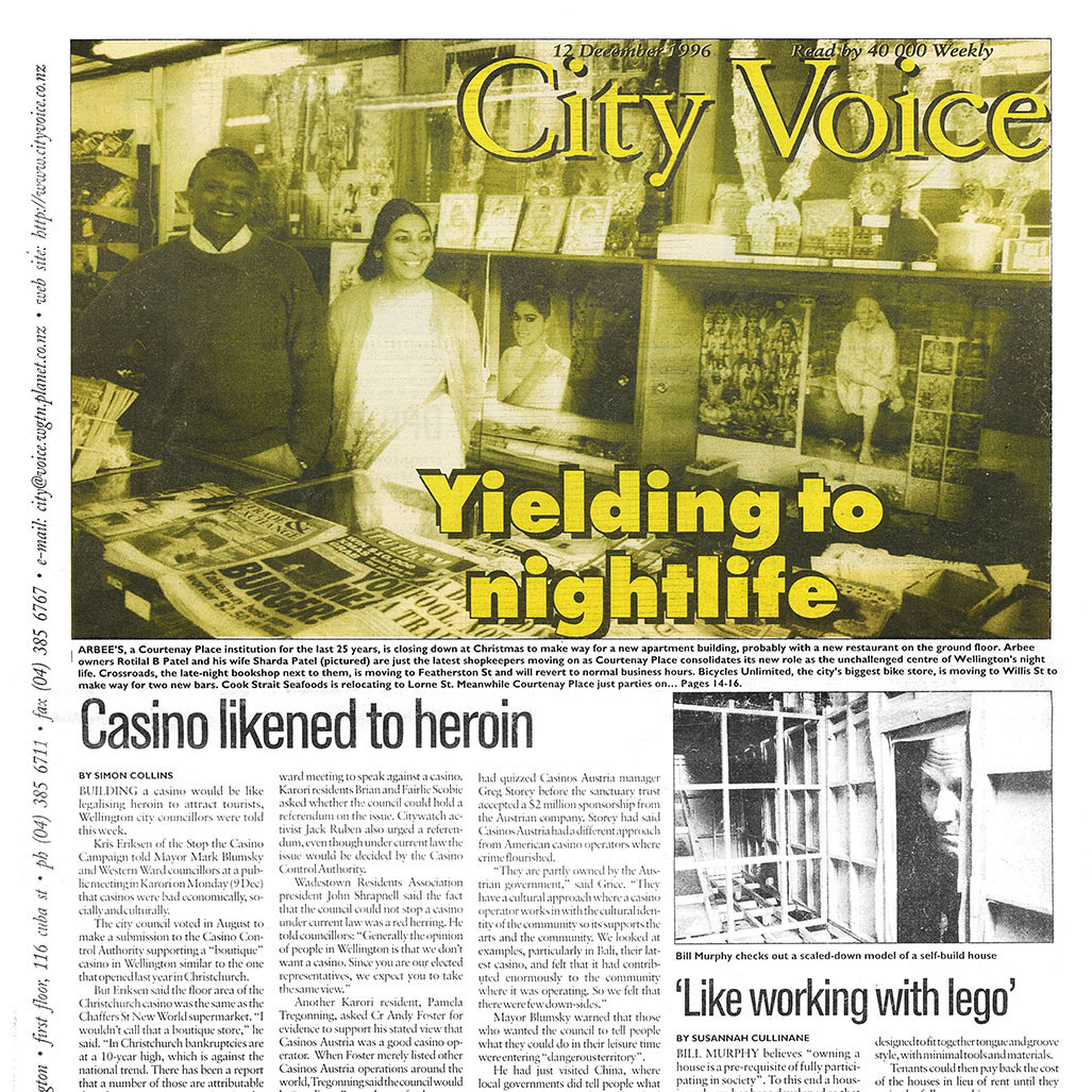 City Voice, 12th December 1996