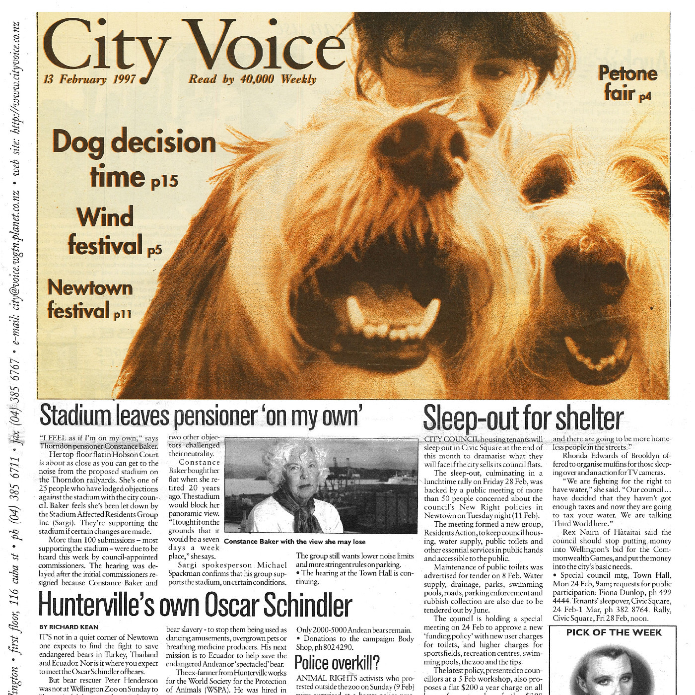 City Voice, 13th February 1997