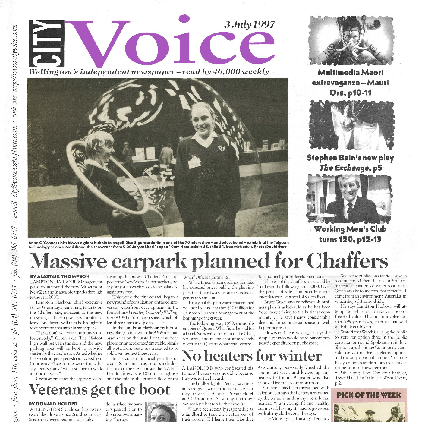 City Voice, 3rd July 1997