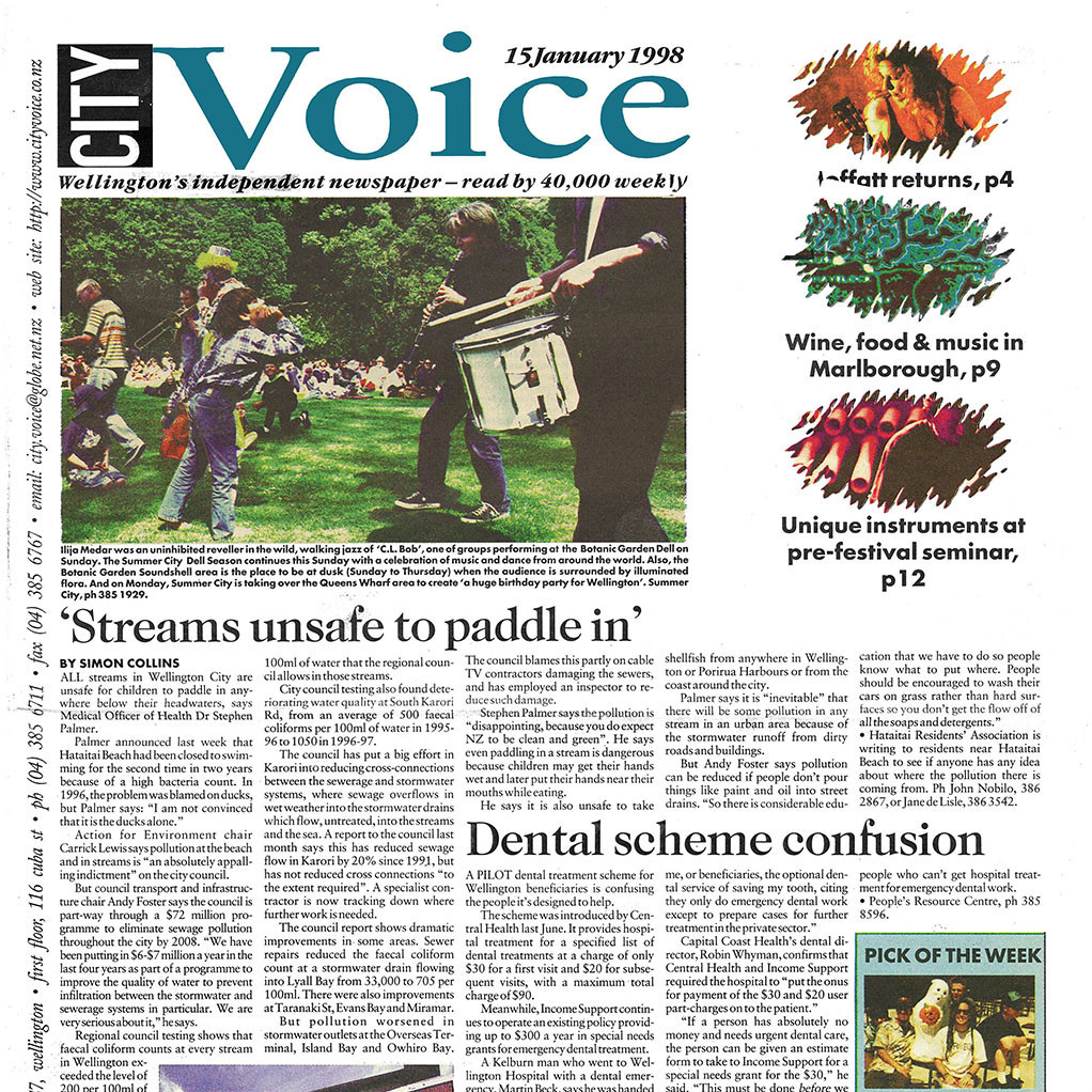 City Voice, 15th January 1998