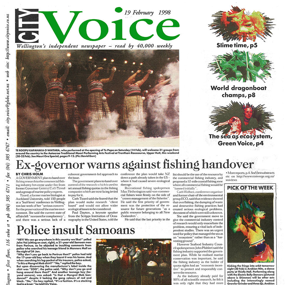 City Voice, 19th February 1998