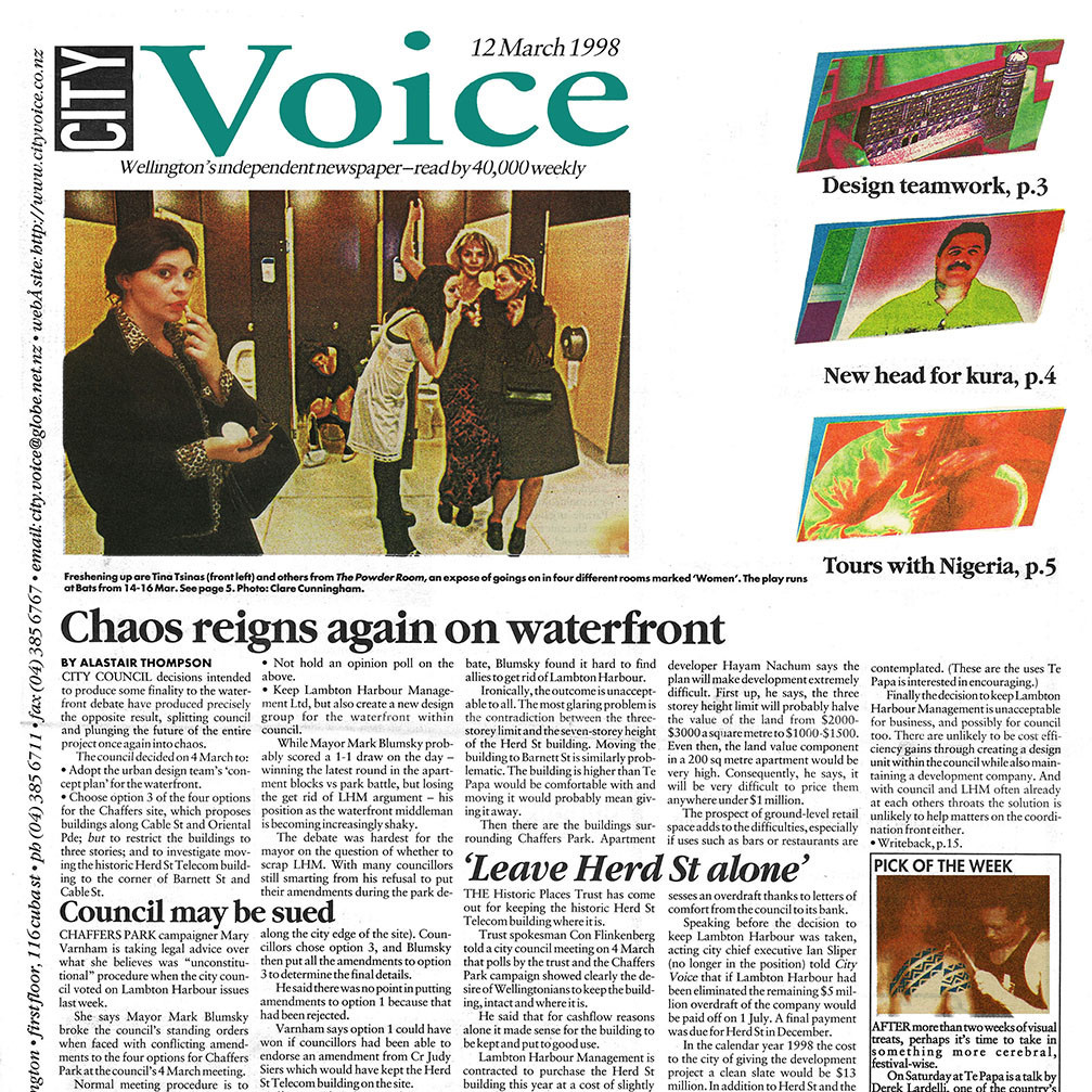 City Voice, 12th March 1998