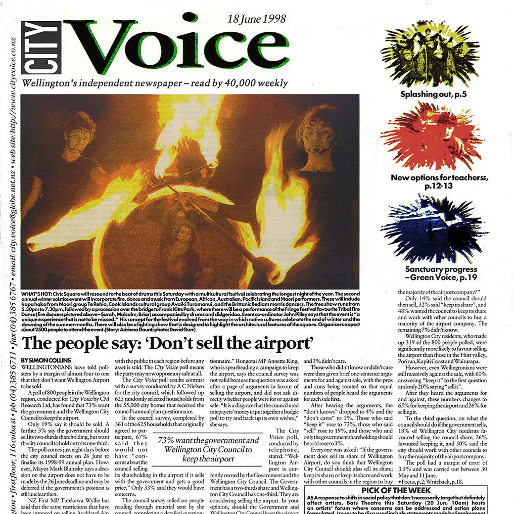 City Voice, 18th June 1998