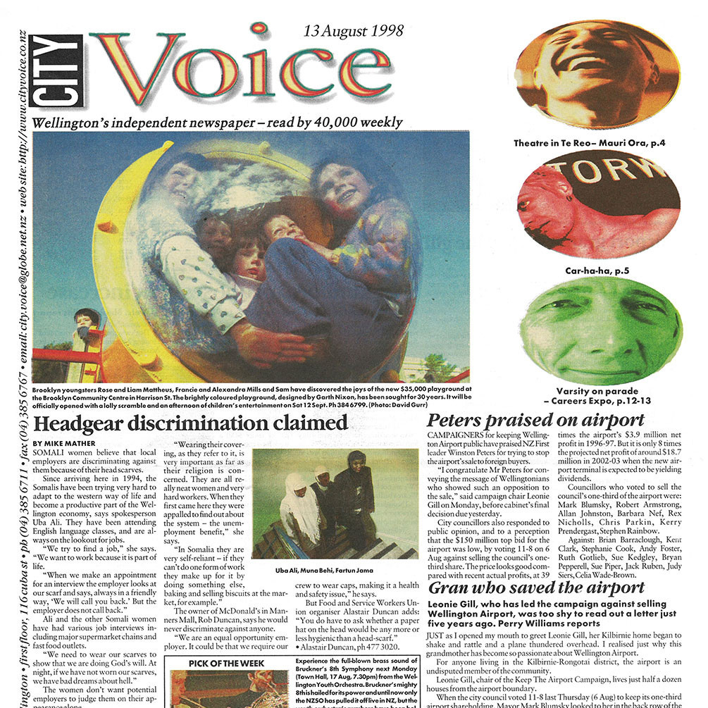 City Voice, 13th August 1998