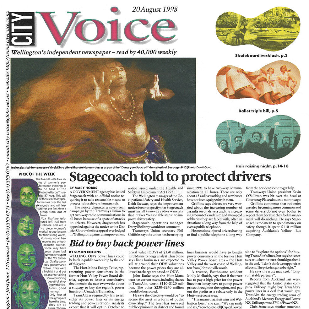 City Voice, 20th August 1998