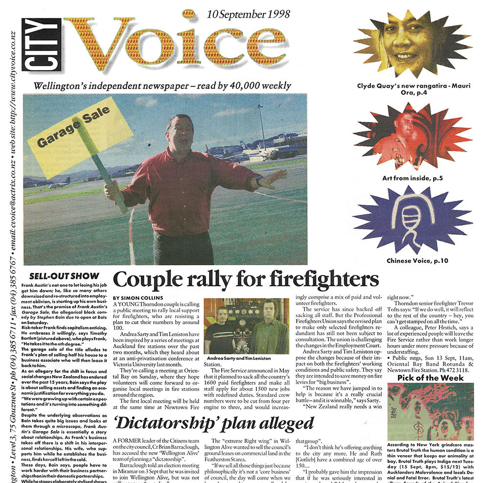 City Voice, 10th September 1998