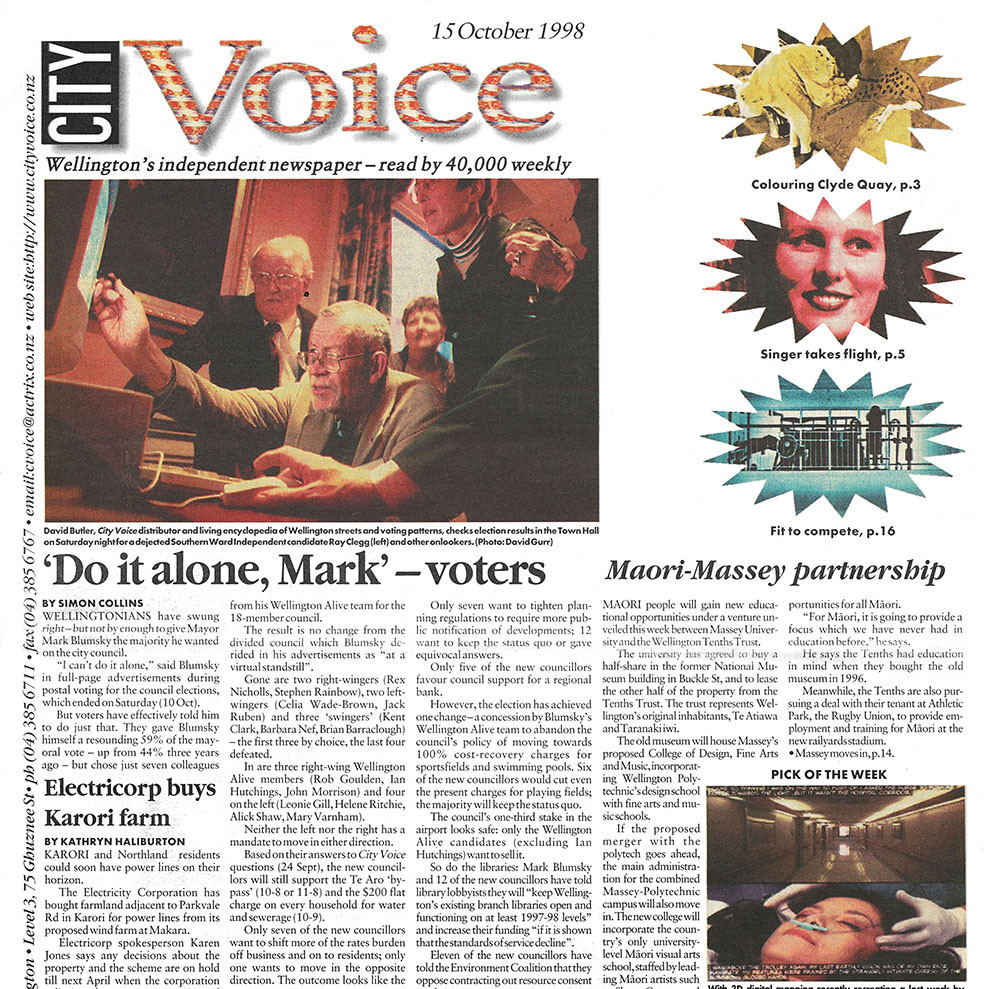 City Voice, 15th October 1998