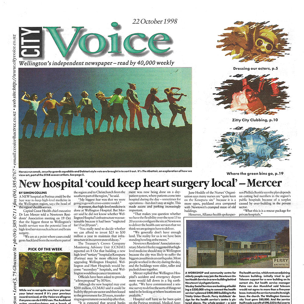 City Voice, 22nd October 1998