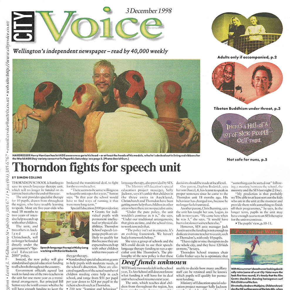 City Voice, 3rd December 1998