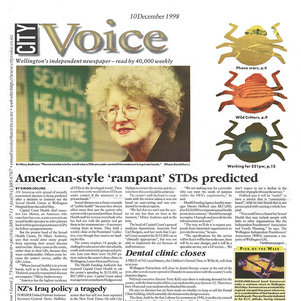 City Voice, 10th December 1998