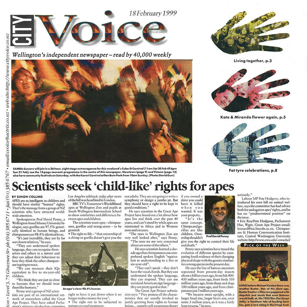 City Voice, 18th February 1999