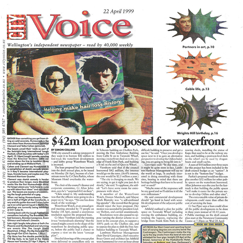 City Voice, 22nd April 1999