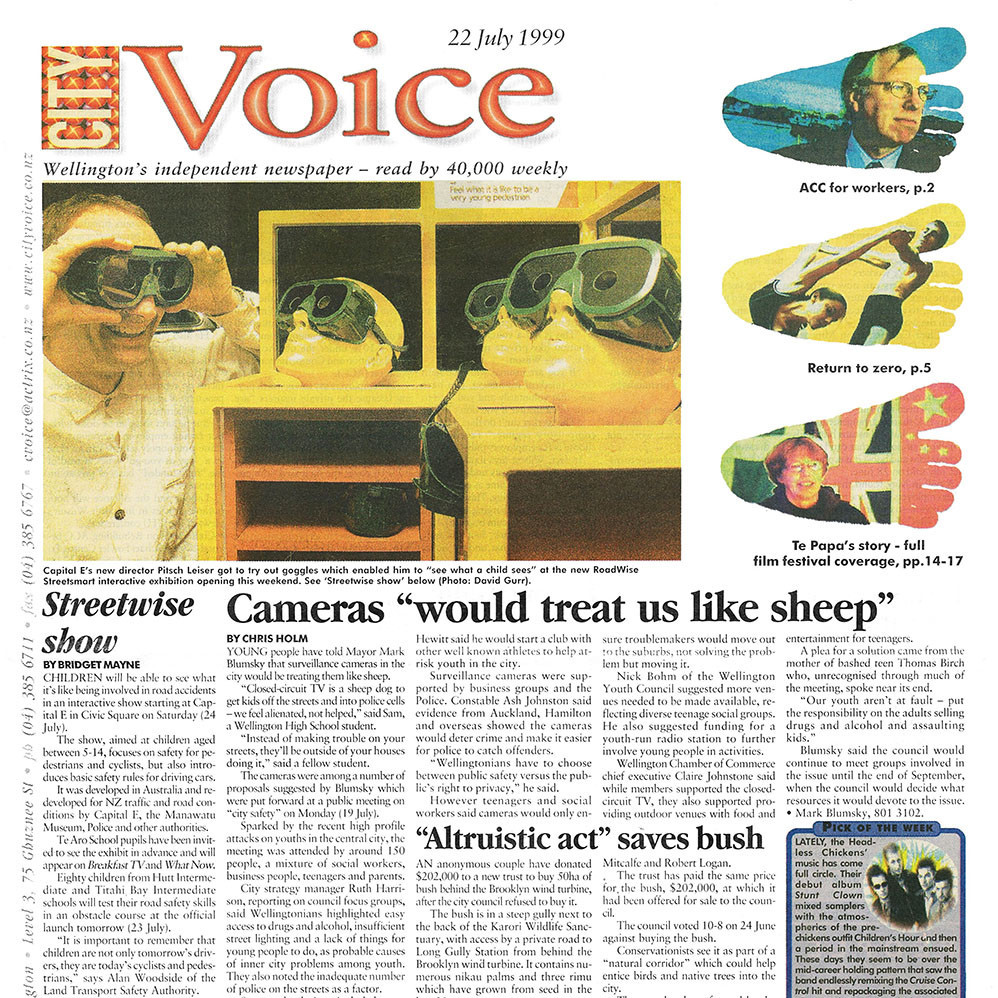 City Voice, 22nd July 1999