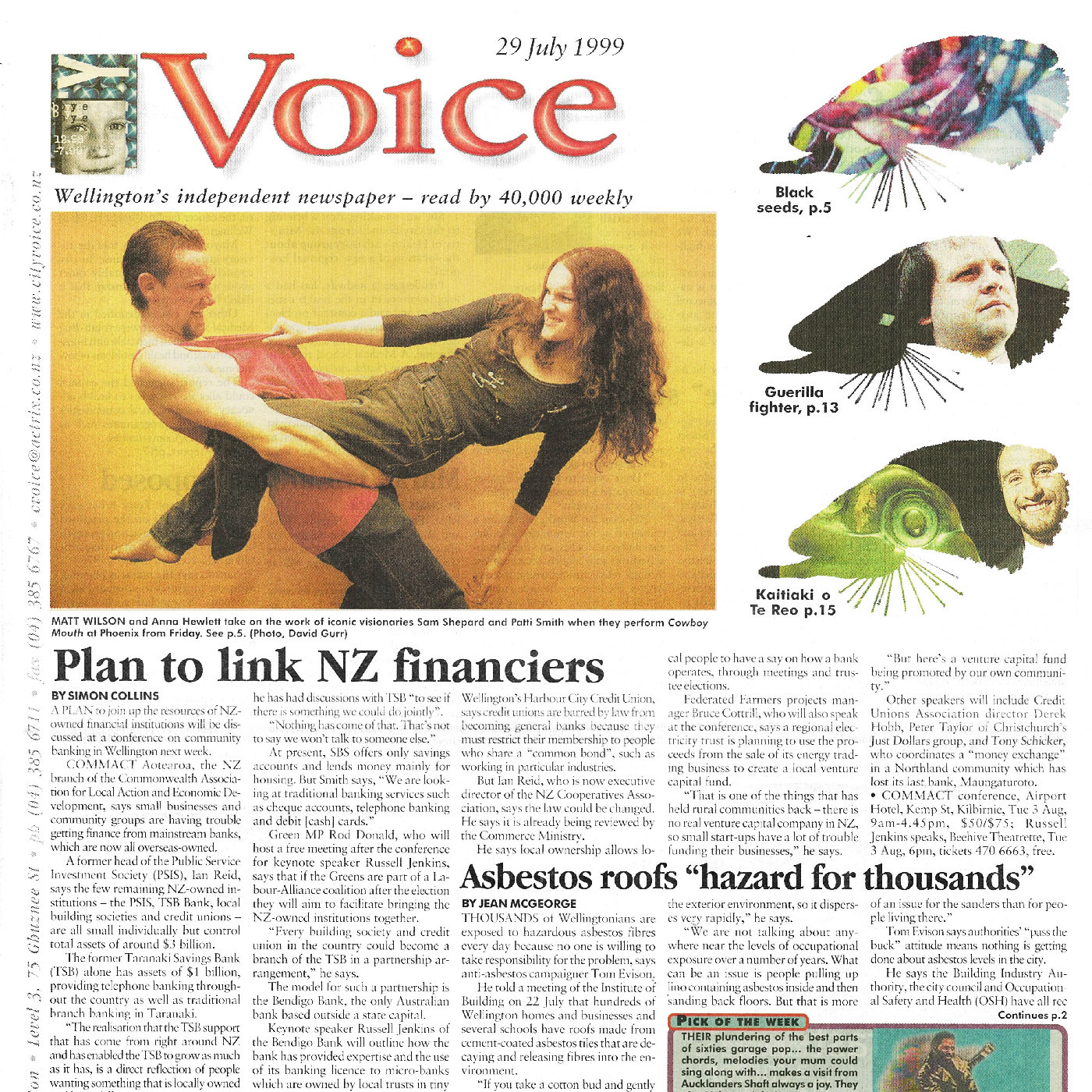 City Voice, 29th July 1999