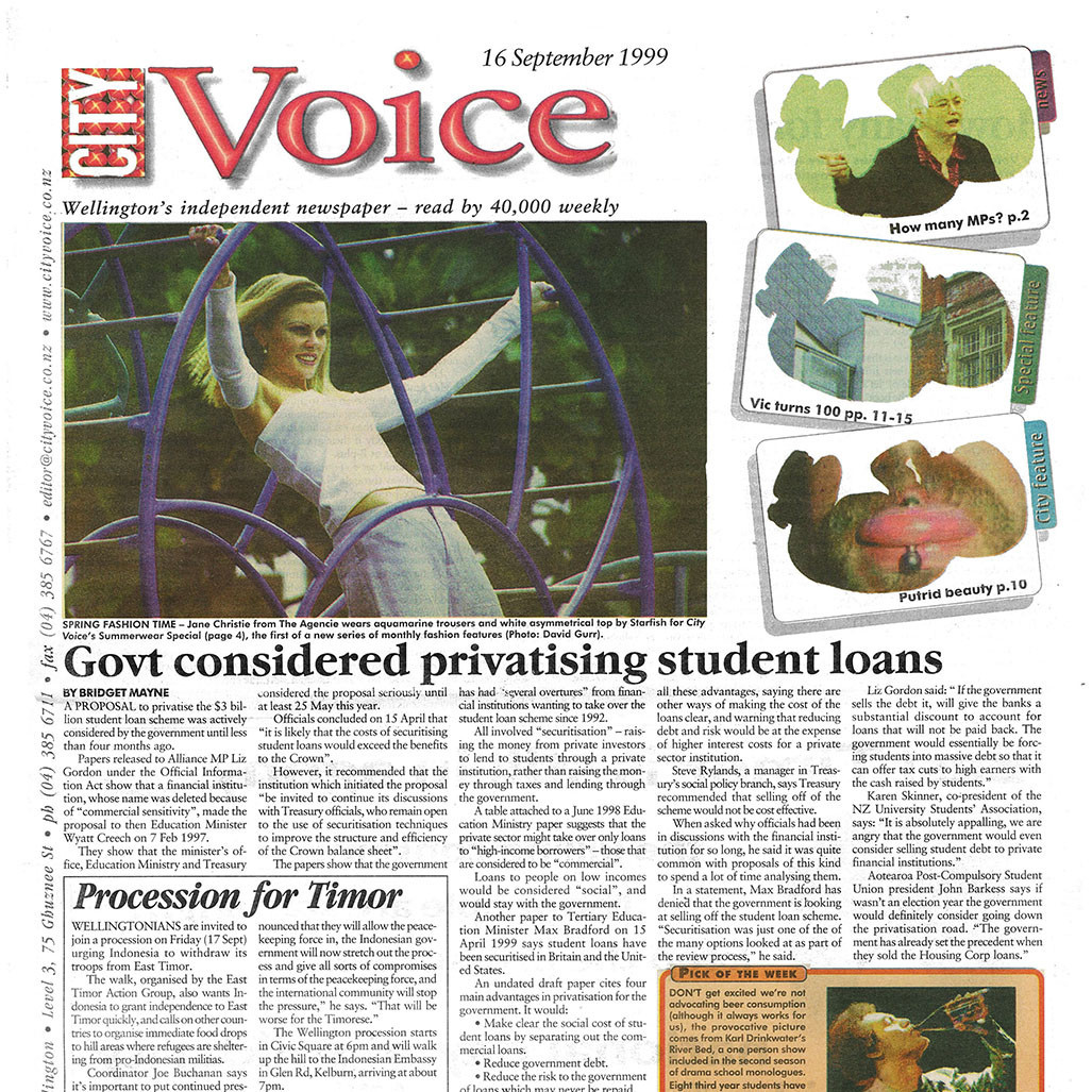 City Voice, 16th September 1999