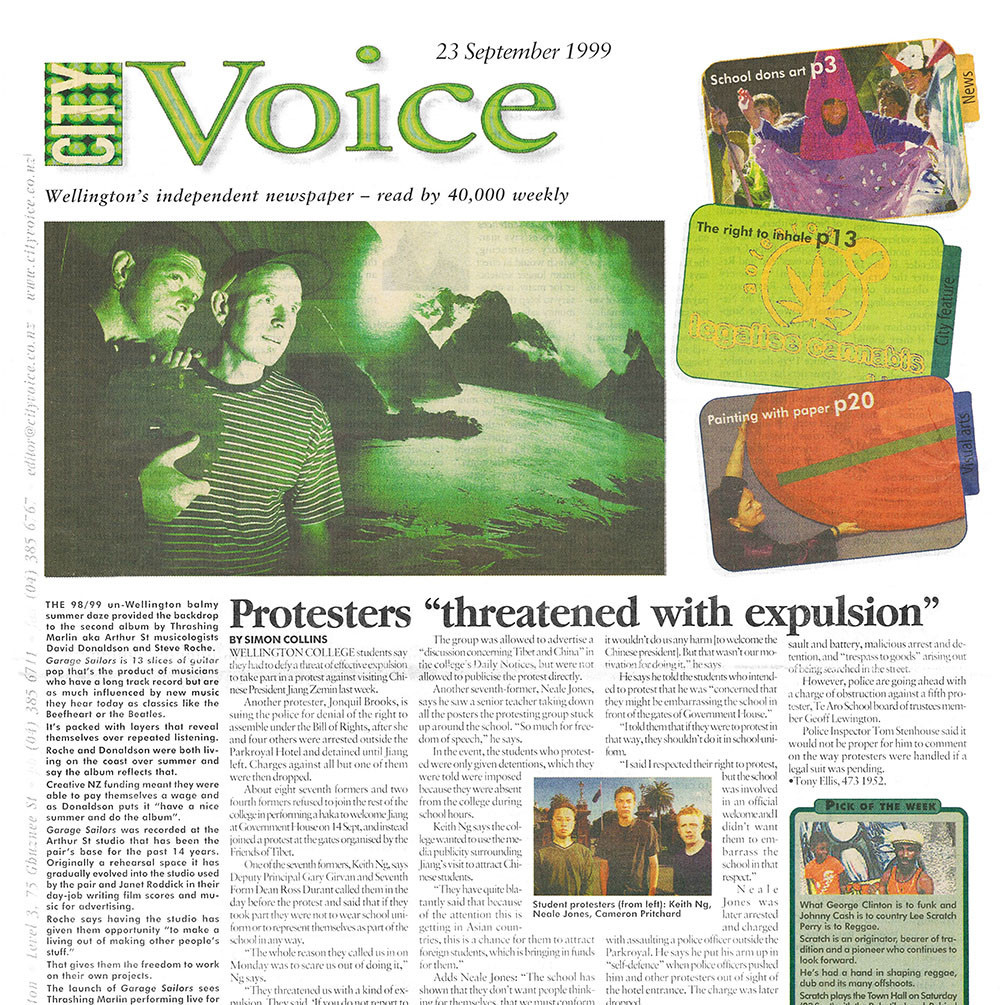 City Voice, 23rd September 1999