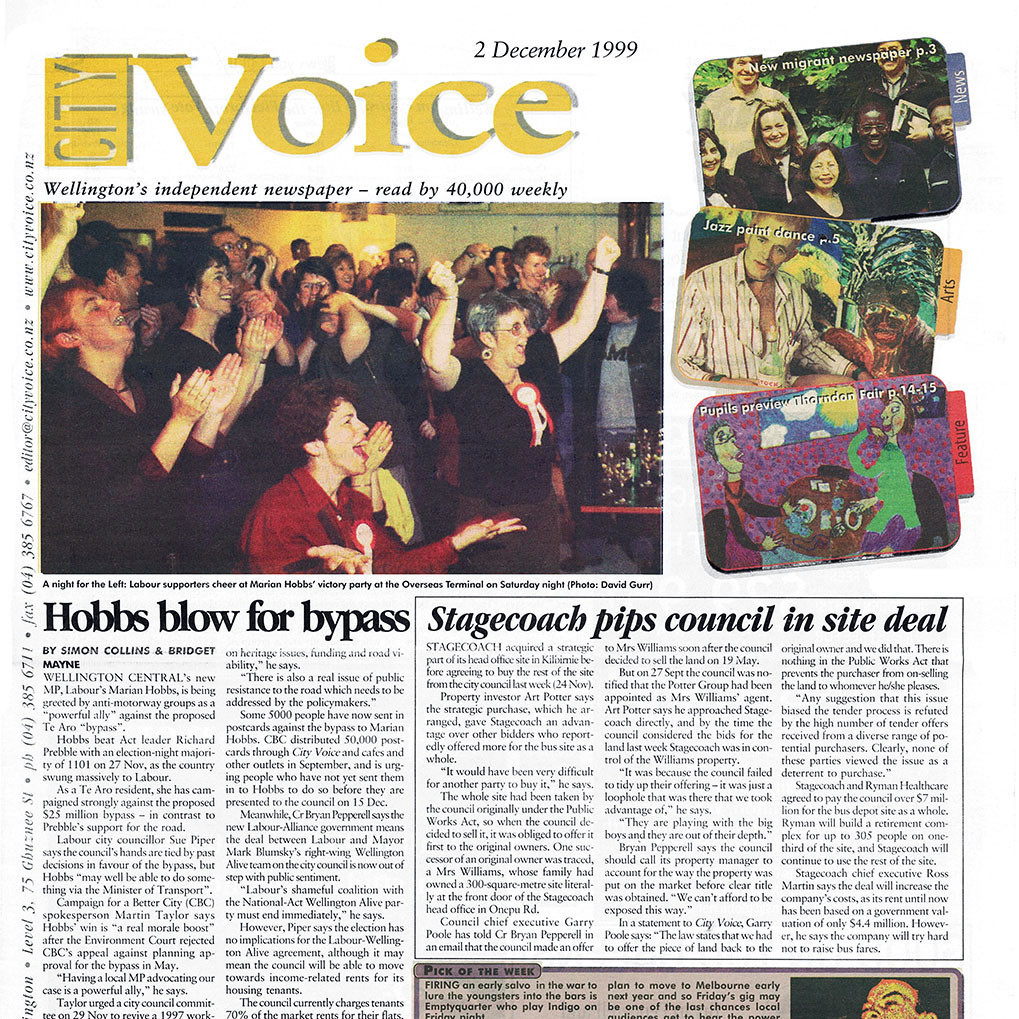 City Voice, 2nd December 1999