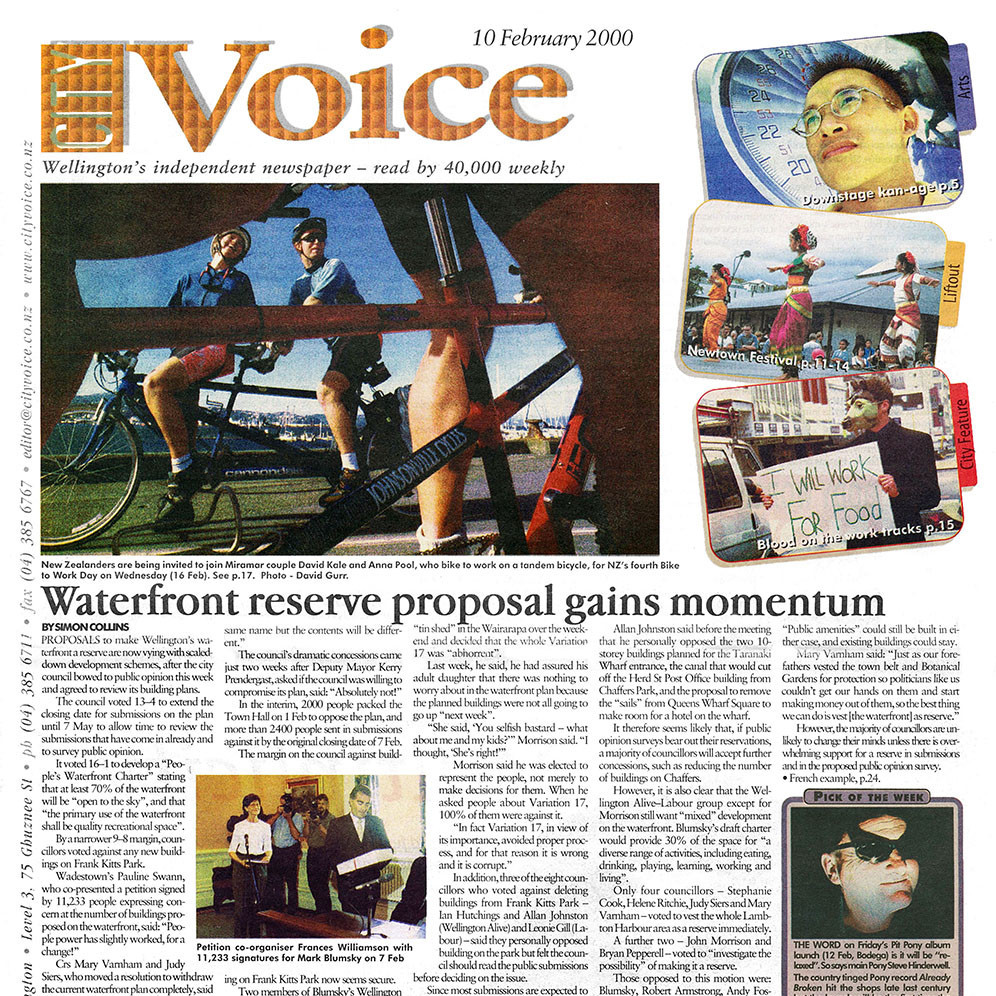 City Voice, 10th February 2000