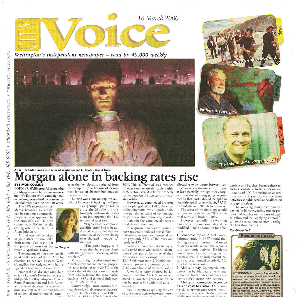 City Voice, 16th March 2000