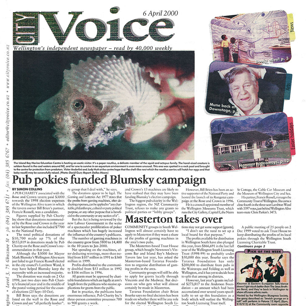 City Voice, 6th April 2000