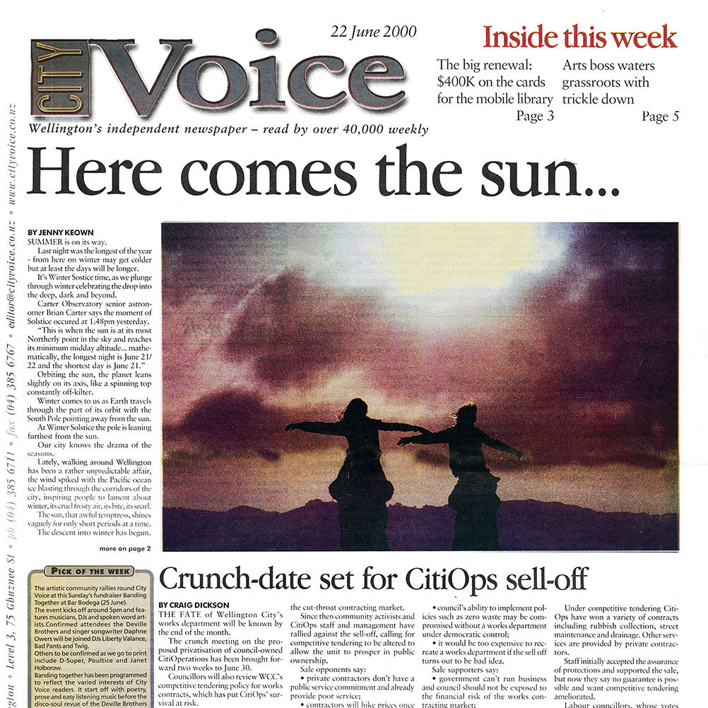 City Voice, 22nd June 2000