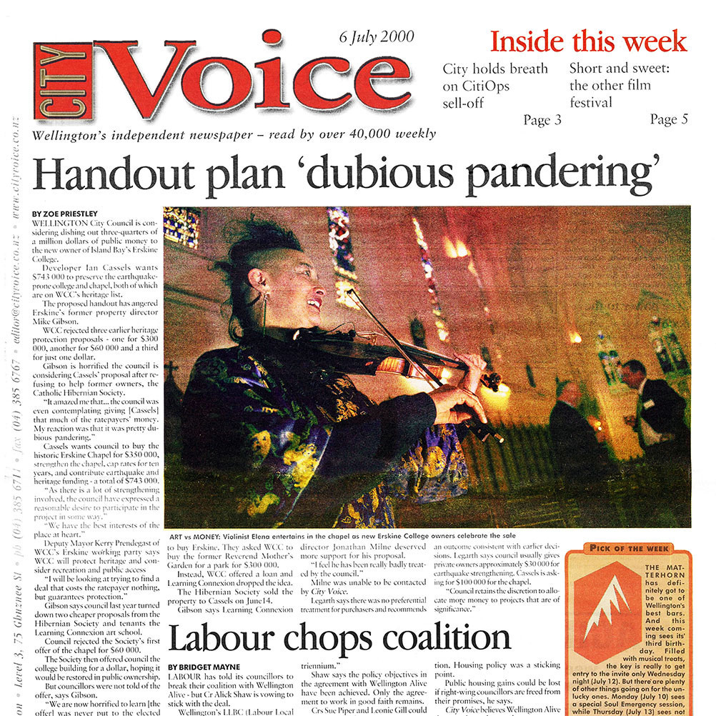 City Voice, 6th July 2000