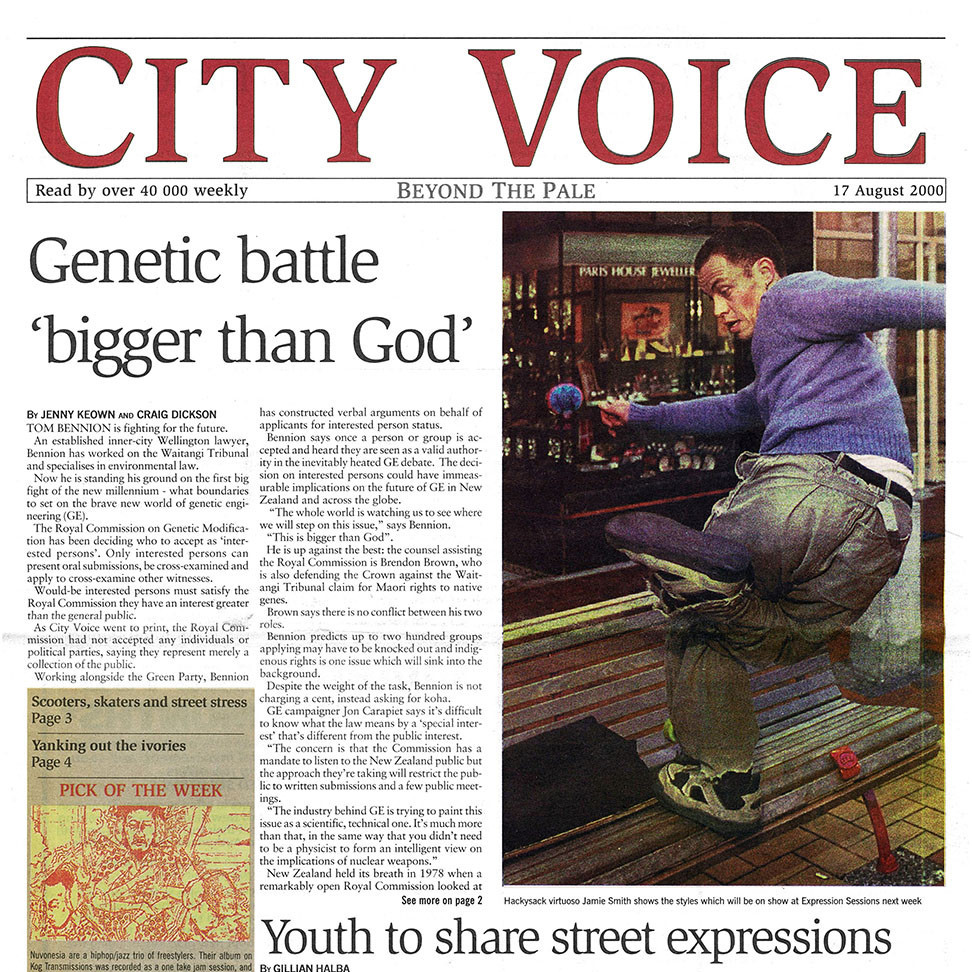 City Voice, 17th August 2000