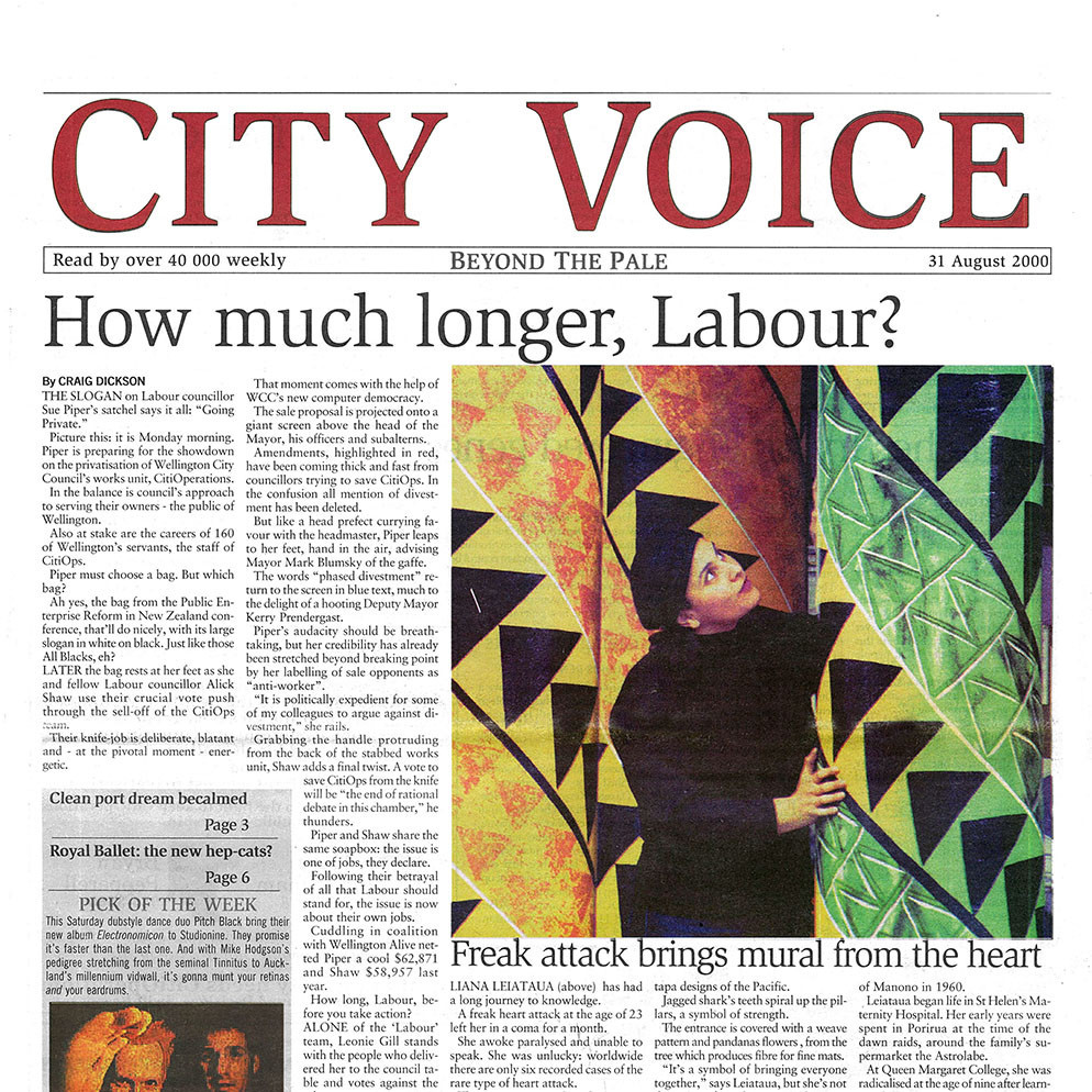 City Voice, 31st August 2000