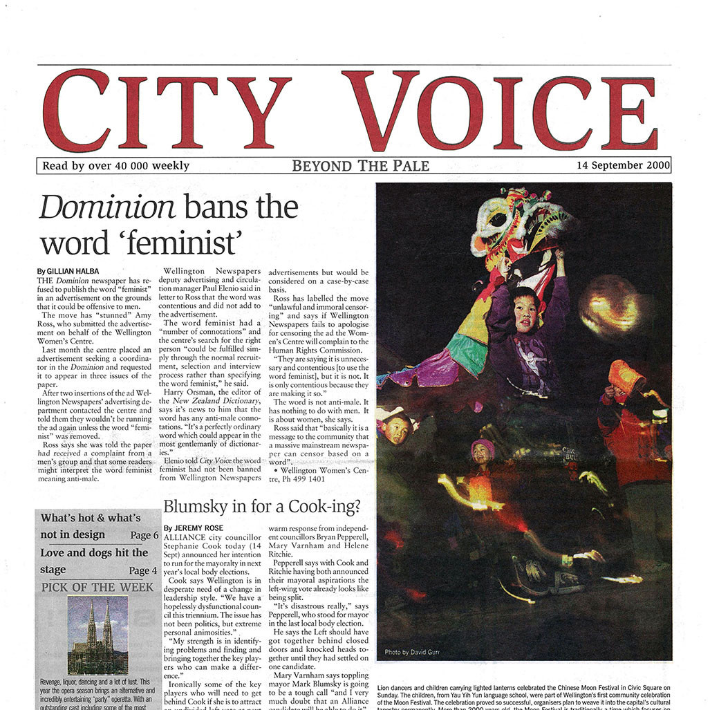 City Voice, 14th September 2000