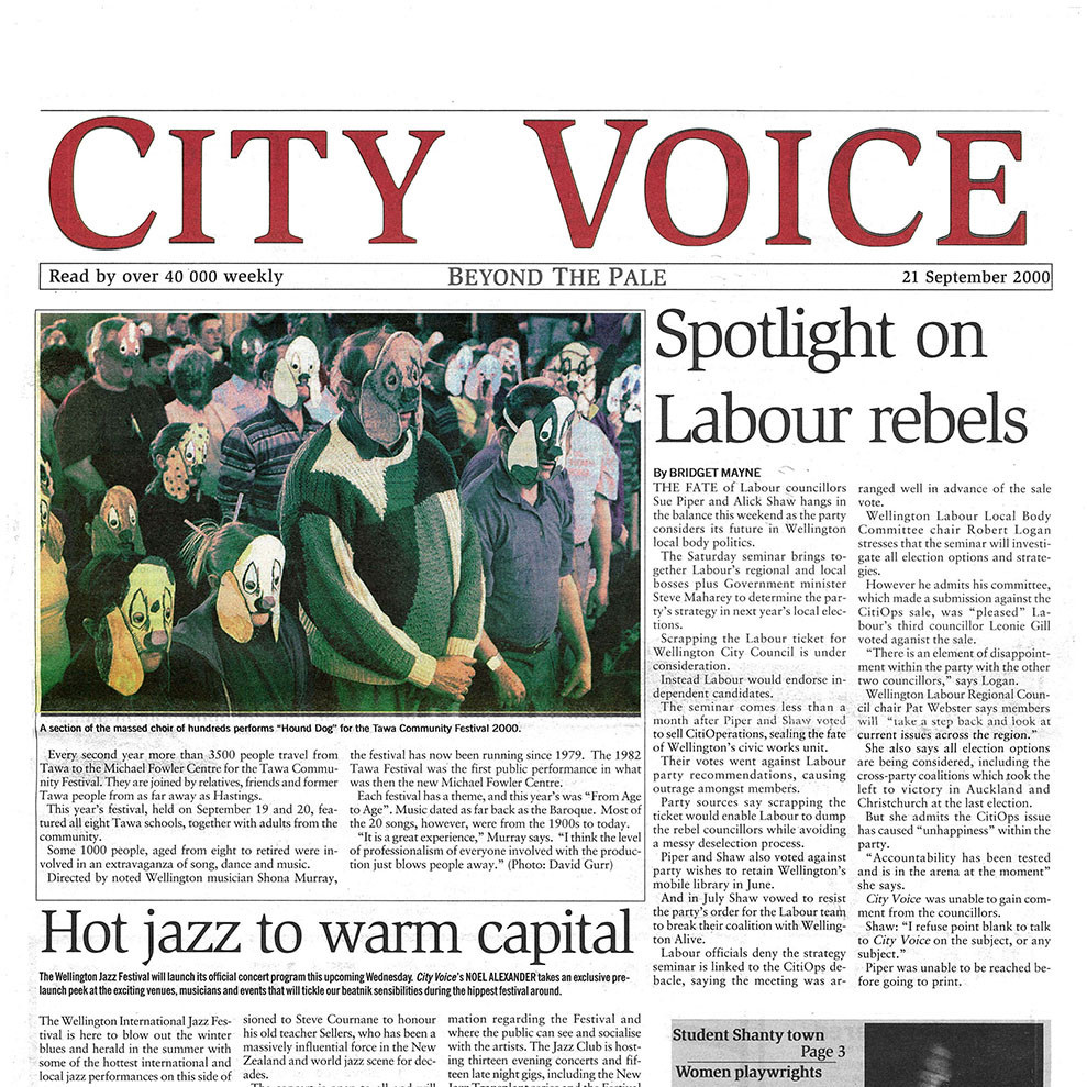 City Voice, 21st September 2000