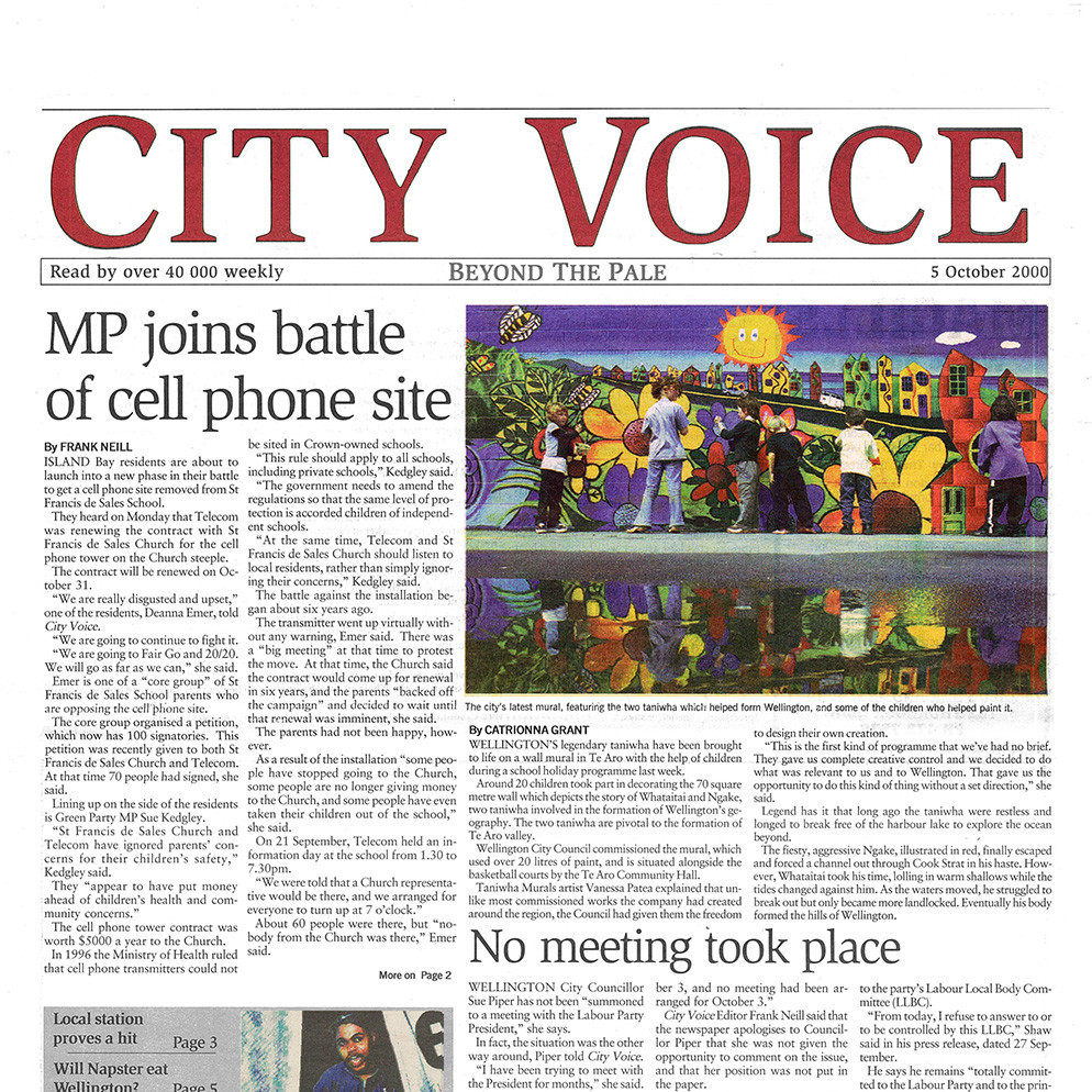 City Voice, 5th October 2000