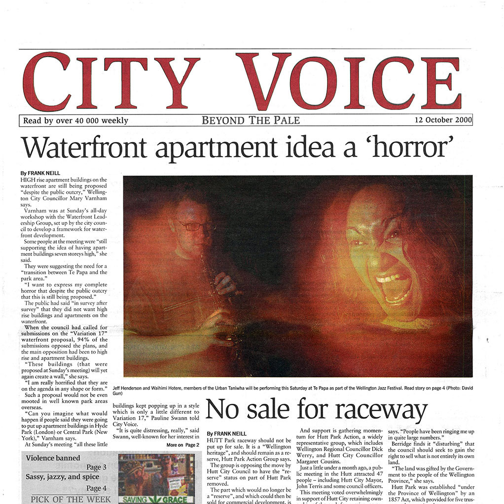 City Voice, 12th October 2000