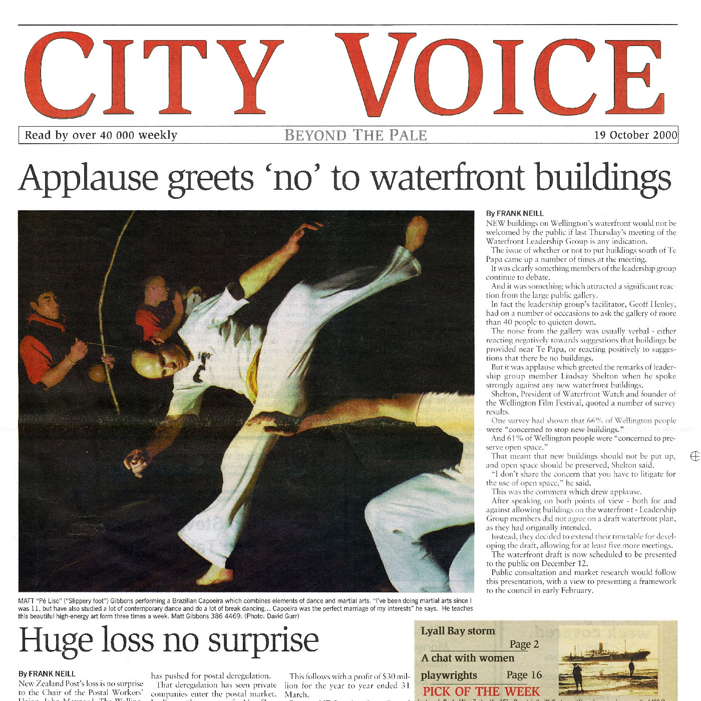 City Voice, 19th October 2000