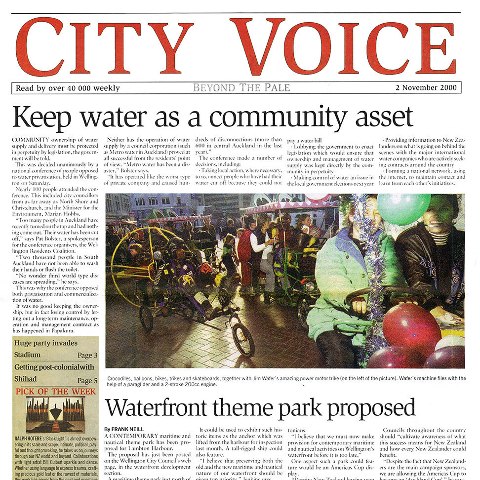 City Voice, 2nd November 2000