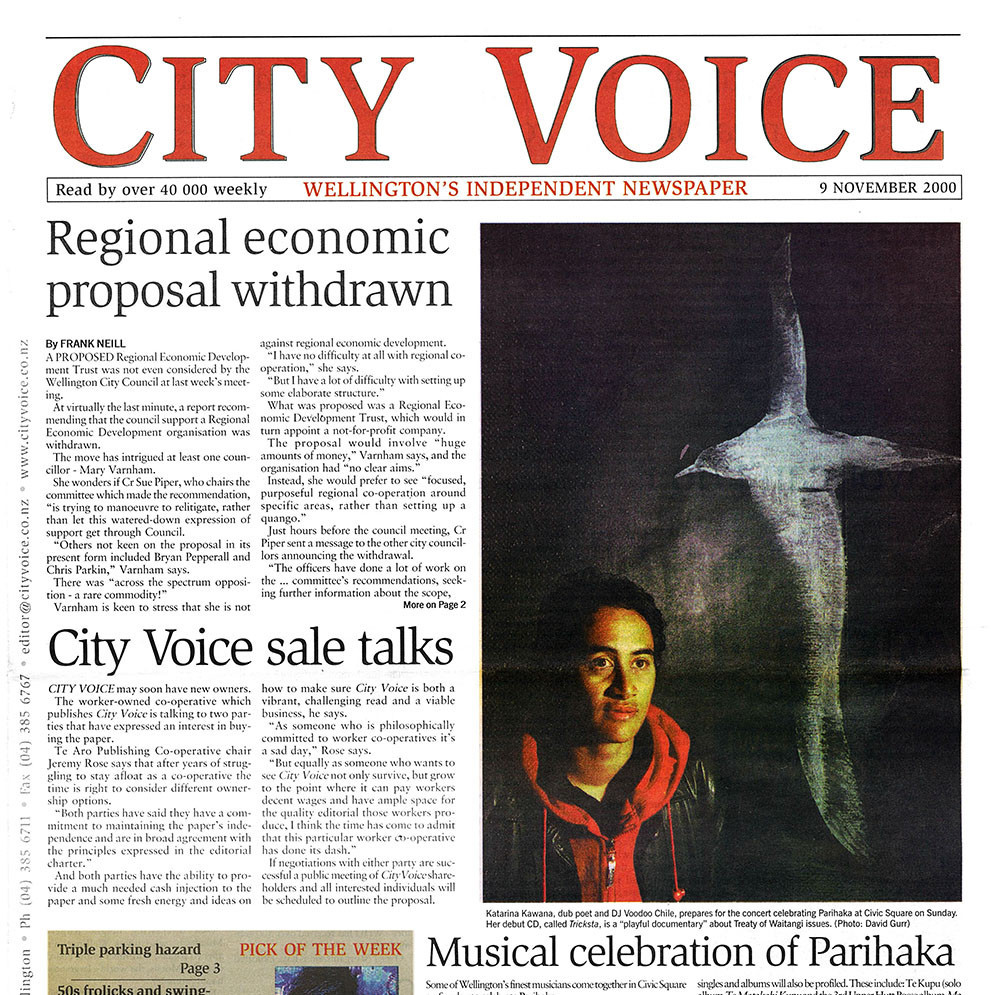 City Voice, 9th November 2000