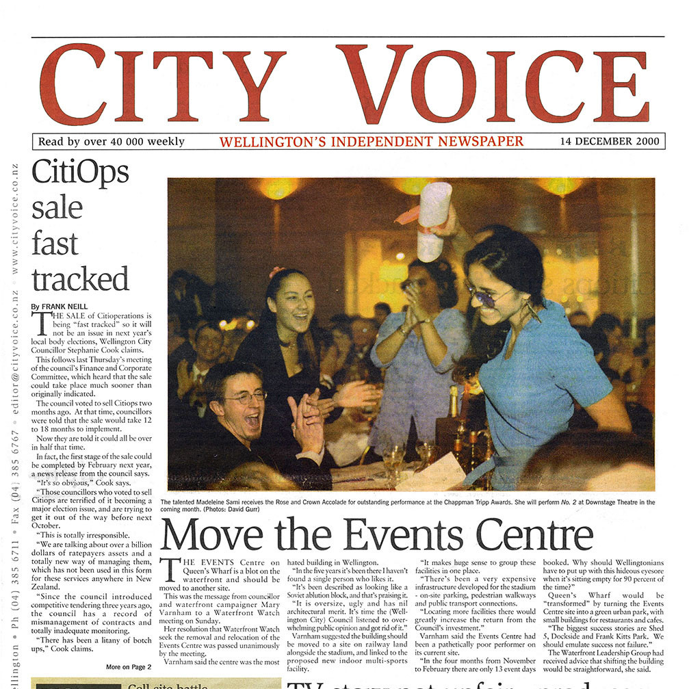 City Voice, 14th December 2000