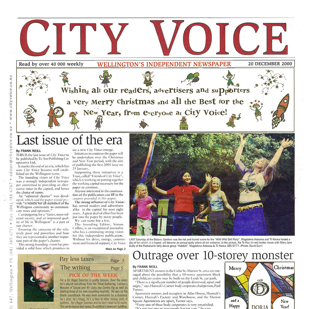 City Voice, 20th December 2000